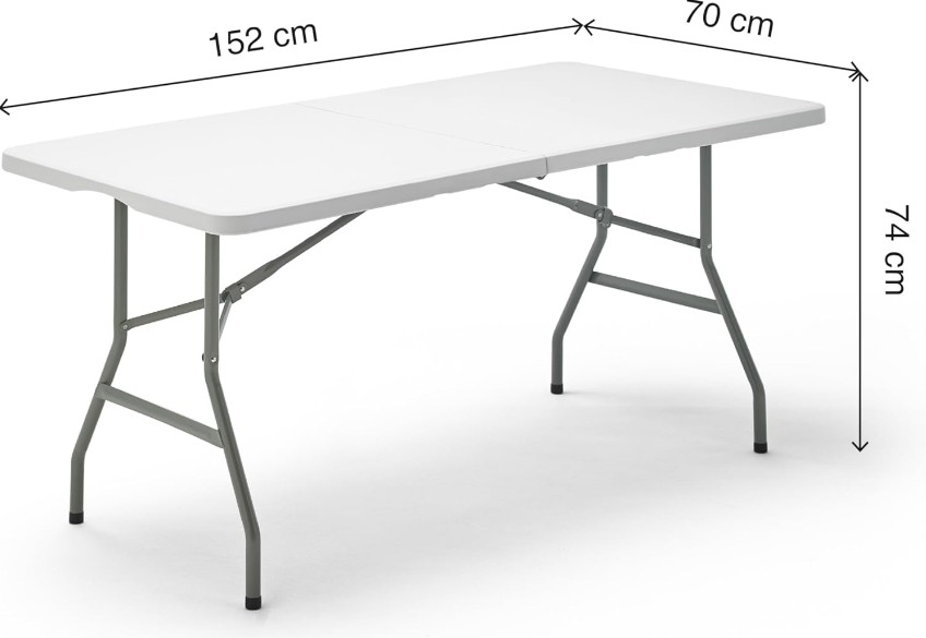 NET/MASA METAL KATLANIR 152x74x74