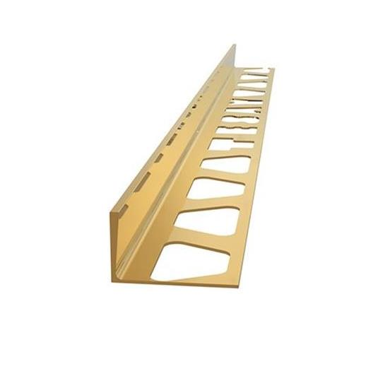 PASLANMAZ BİTİM PROFİLİ 12MM ALTIN (250CM 0,60MM)