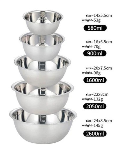 NET*/ 5Lİ PASLANMAZ ÇELİK KARIŞTIRMA VE SERVİS KAS