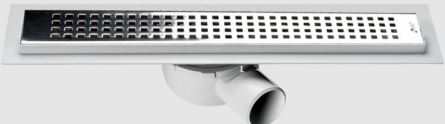 SÜZGEÇ ALMİRA ABS YALITIMLI 60CM KRM PARLK KARE