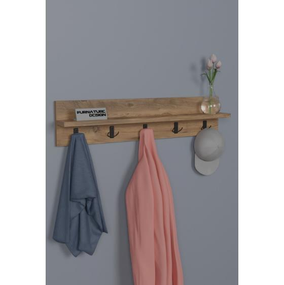 ASKILIK RAFLI DUVAR TİPİ ÇAM 80CM