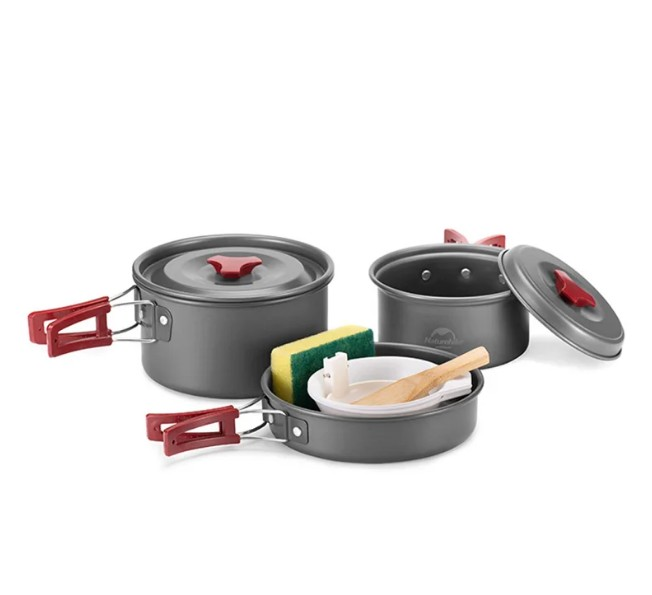 NET*/ KAMP TENCERE VE TAVA SETİ