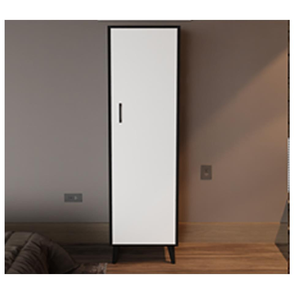 DOLAP TEK KAPAK BEYAZ 45x45x182CM