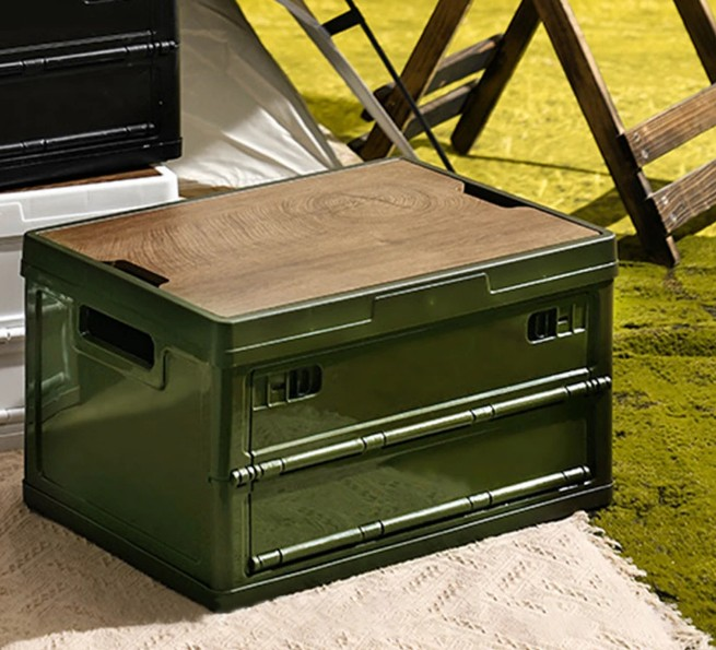 NET*/ SAKLAMA KUTUSU AHŞAP KESME TAHTALI KATLANAN