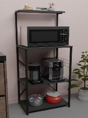 RAF ÇOK AMAÇLI MUTFAK TEZGAHI ANTRASİT 142x60x40CM