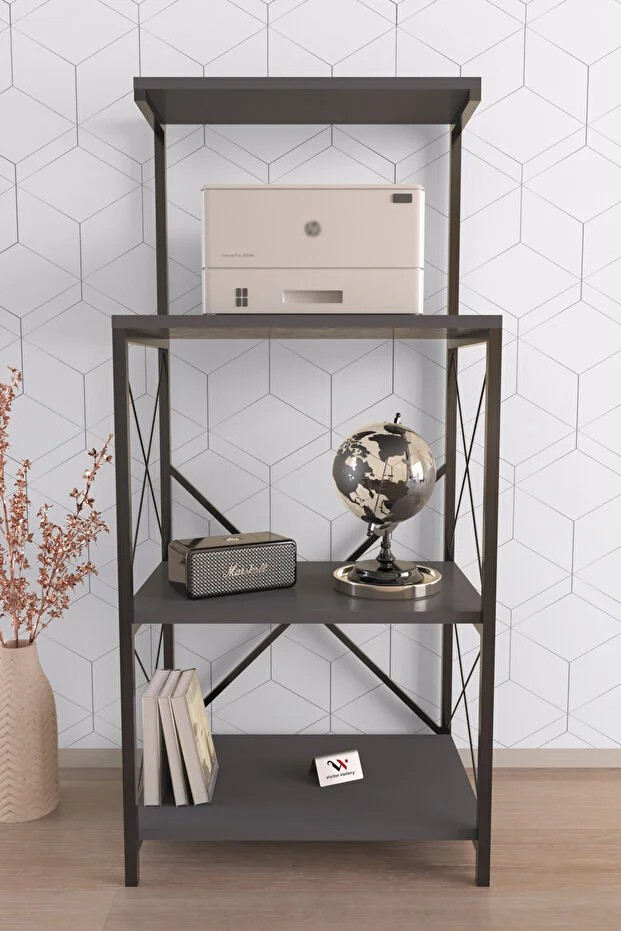 RAF ÇOK AMAÇLI MUTFAK TEZGAHI ANTRASİT 142x60x40CM