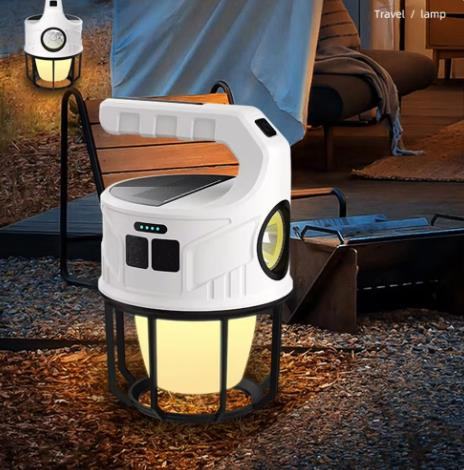 SOLAR YARIM KOL USBLİ FENER BEYAZ