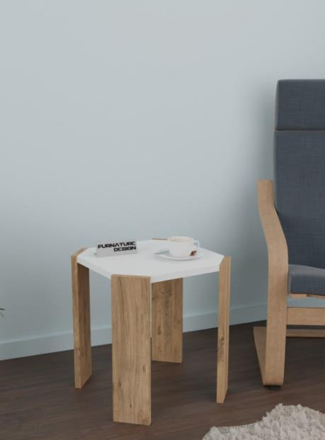 SEHPA DEKORATİF İÇ İÇE GEÇER 3LÜ ÇAM BEYAZ