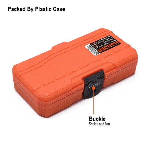 LOKMA ANAHTAR SOKET DARBELİ SİYAH 1/2'' 10 PARÇA