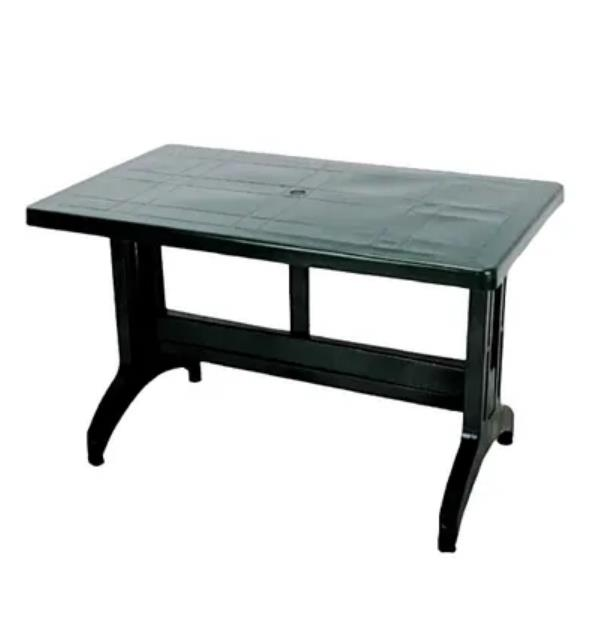 NET*/MASA DİKDÖRTGEN PLASTİK 2 AYAKLI YŞL 73x120