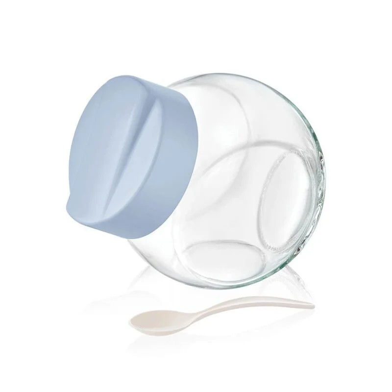 NET/KAVANOZ ÇİFT TABANLI AQUA CAM 750CC