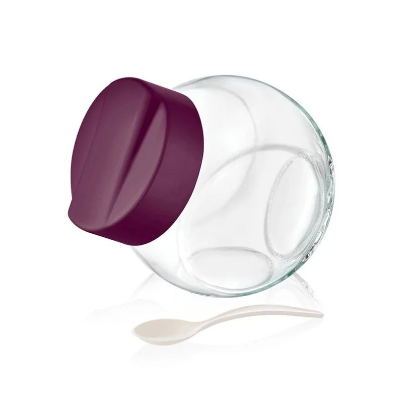 NET/KAVANOZ ÇİFT TABANLI AQUA CAM 750CC