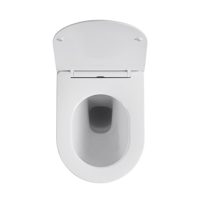 ASMA KLOZET T.DELİKLİ OVAL BYZ+DUROPLST SOFT CLOSE