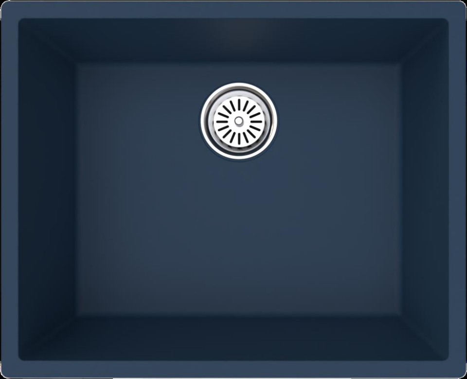 GRANİT EVYE GR50T TEK GÖZ 54X44 ANTRASİT