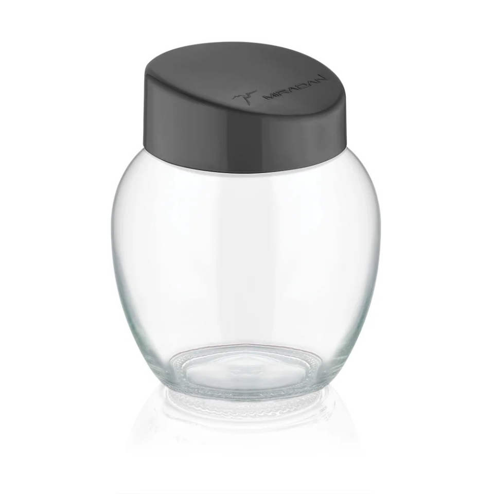 NET/KAVANOZ BAHARATLIK KAŞIKLI YUVARLAK ELITE CAM