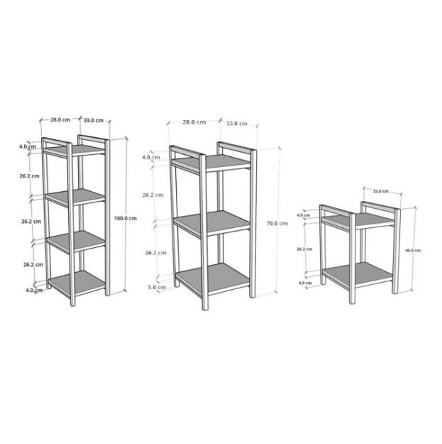 RAF TAKIMI ÇOK AMAÇLI 9 BÖLMELİ ÇAM
