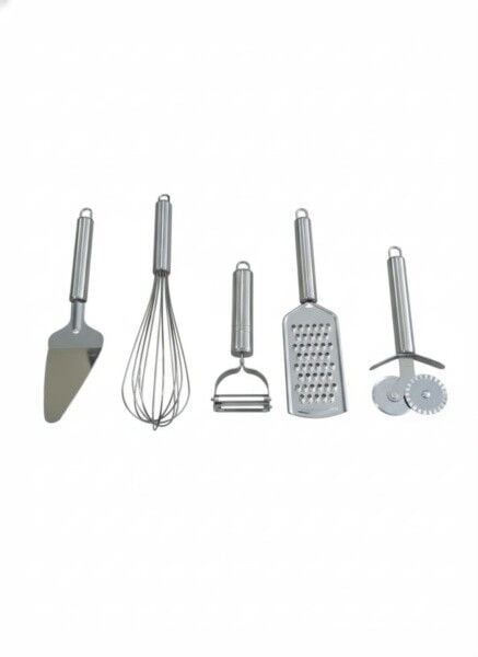 MUTFAK SETİ PASLANMAZ SET 5Lİ