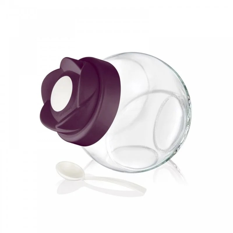 NET/KAVANOZ KAŞIKLI ÇİFT TABANLI LALE CAM 500CC