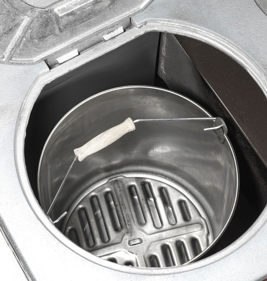 SOBA KOVALI HALK TİPİ SİYAH 440x610x675mm