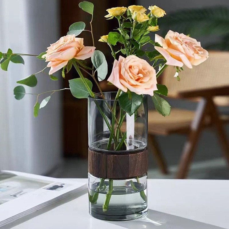 VAZO İKİ RENK AHŞAP ORTA GÖVDE 10*25