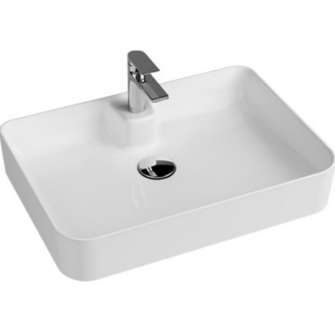 RAPİD LİNE ÇANAK LAVABO DELİKLİ 42X60 BEYAZ