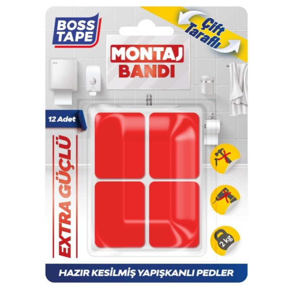 BANT HAZIR EBAT MONTAJ BANDI 25mmx30mmx12ad