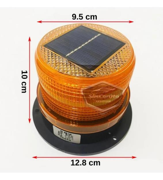 İKAZ SOLAR FLAŞÖR TURUNCU