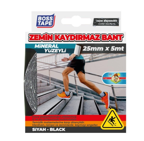BANT ZEMİN KAYDIRMAZ BANT 25MMX5MT