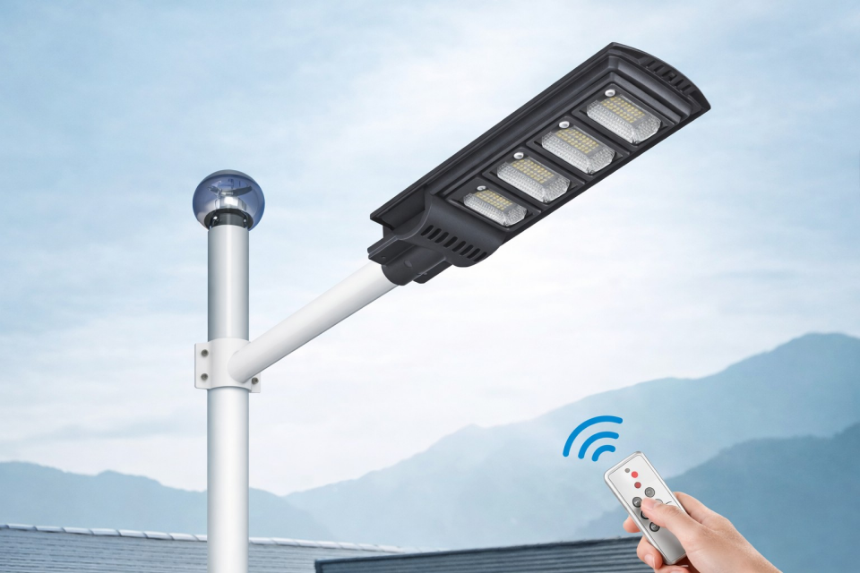 LED SOKAK LAMBASI KUMANDALI SOLAR 150W