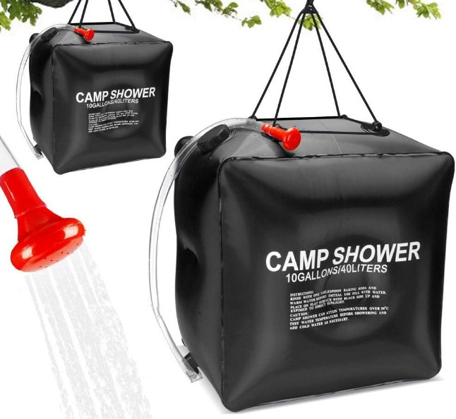 KAMP DUŞU 40LT SİYAH TORBA
