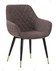 SANDALYE BAKLAVA MODEL KUMAŞ AHŞAP DETAYLI MOR