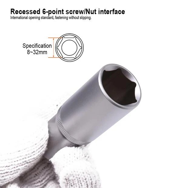 LOKMA ANAHTAR UZUN ALTIKÖŞE 19MM 1/2'' TP