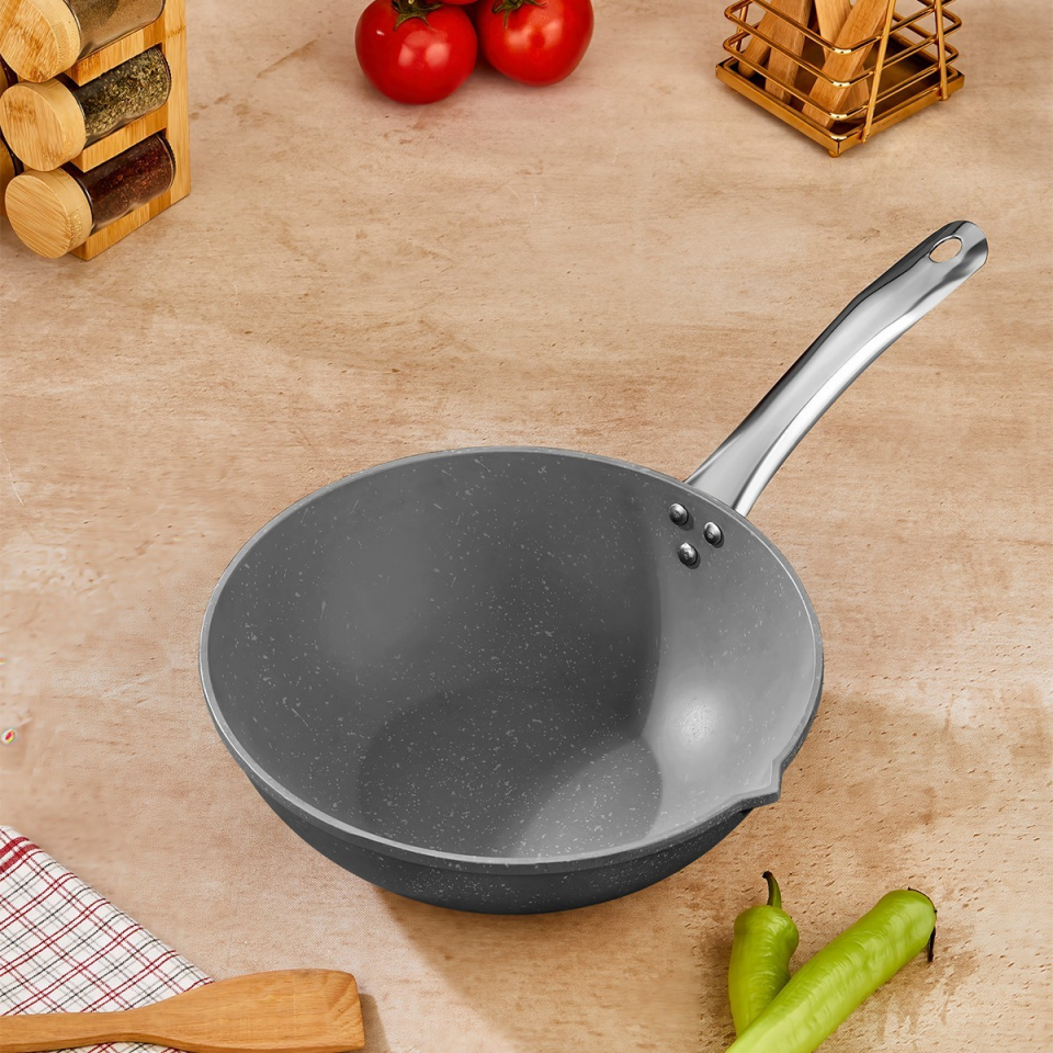 NET*/TAVA WOOK GRANİT IRON DÖKÜM 28 CM