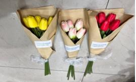 YAPAY LALE KIRMIZI PEMBE SARI 37 CM TP