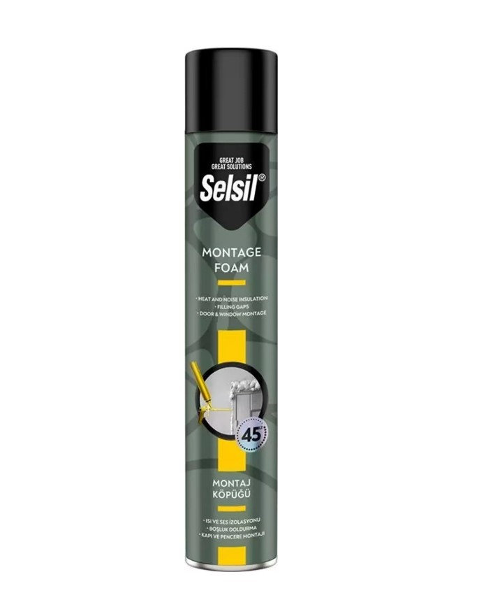 ORT-NET*/MONTAJ KÖPÜK 845GR SARI DİZAYN