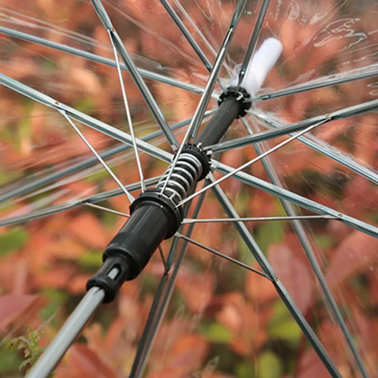 ŞEMSİYE ŞEFFAF UZUN SAP