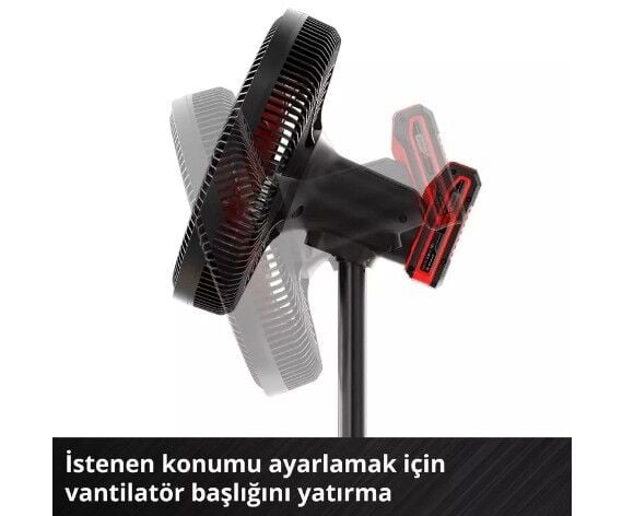NET*/AKÜLÜ VANTİLATÖR GE-CF 18/320 P Li - Solo