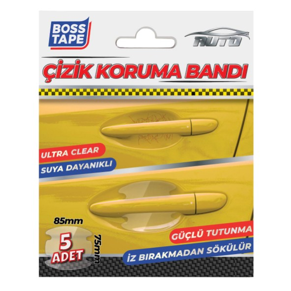 BANT OTO ÇİZİK KORUMA BANDI 85MMX75MM 5 AD