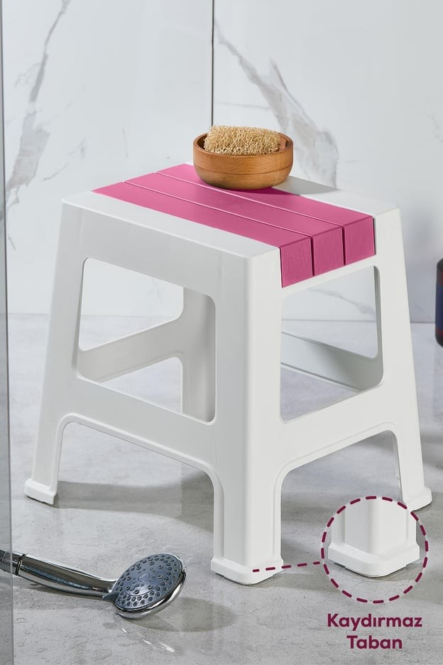 TABURE KAYMAZ ZİLKALE BÜYÜK GRİ/PEMBE