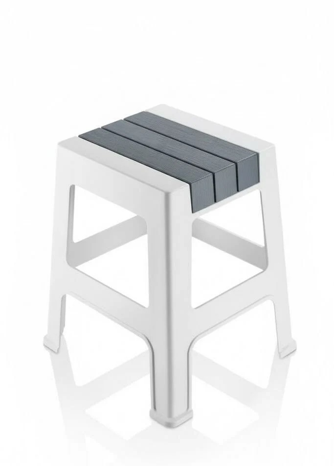 TABURE KAYMAZ ZİLKALE BÜYÜK GRİ/PEMBE