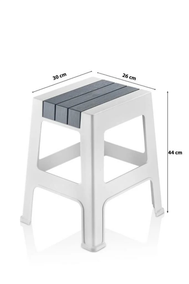 TABURE KAYMAZ ZİLKALE BÜYÜK GRİ/PEMBE