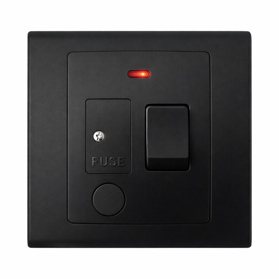 SWICH HEATER SİYAH 13AMP