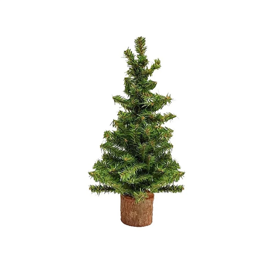 YILBAŞI AĞACI YEŞİL KÜTÜKLÜ 30CM