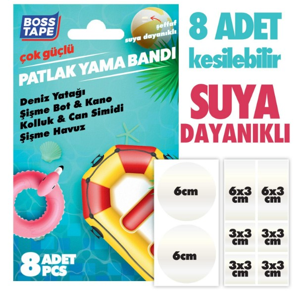 BANT PATLAK YAMA BANDI ŞEFFAF 8AD