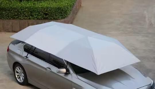 ARABA ŞEMSİYESİ OTOMATİK SİLVER