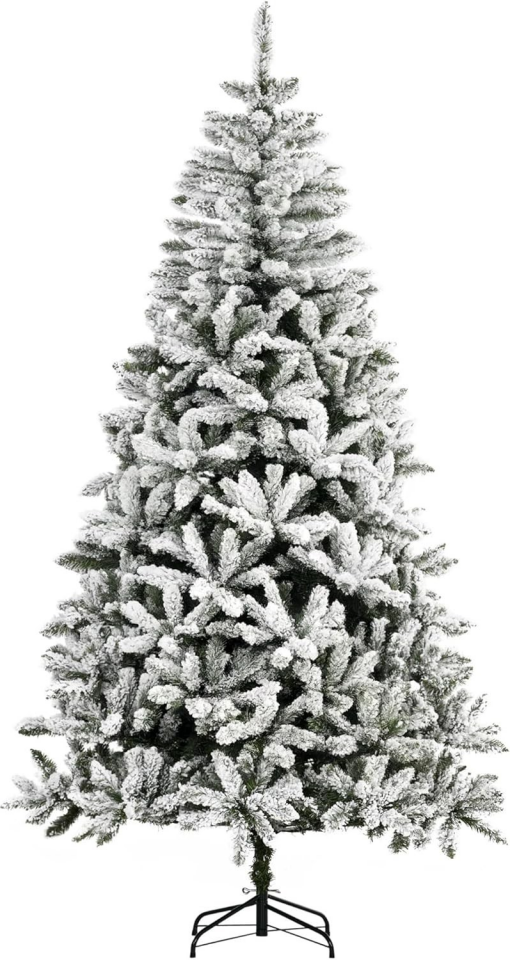 YILBAŞI AĞACI DOĞAL KARLI 210CM