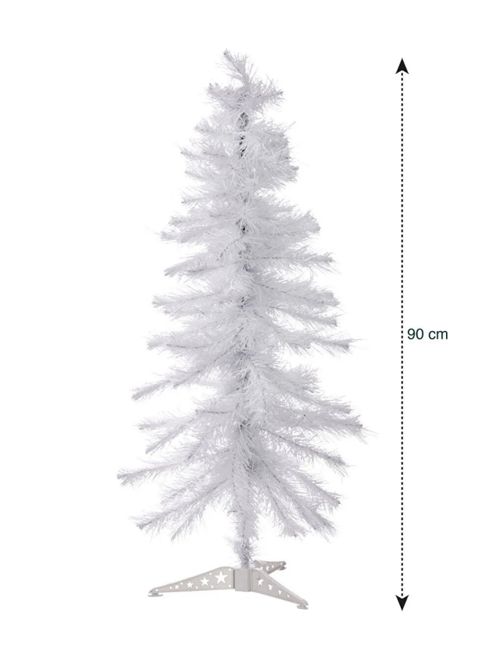 YILBAŞI AĞACI BEYAZ 90CM