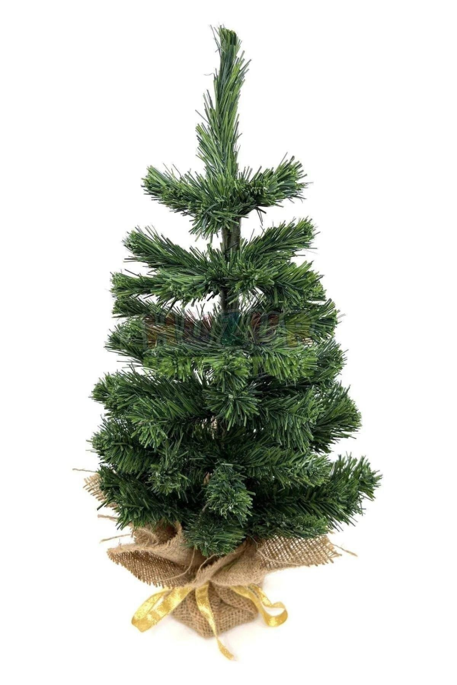 YILBAŞI AĞACI YEŞİL  ÇUHALI 60CM