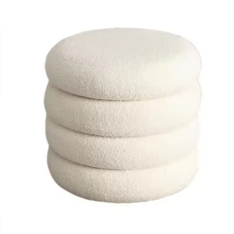 PUF MODERN KATMANLI BUKLET KUMAŞ 34X37CM