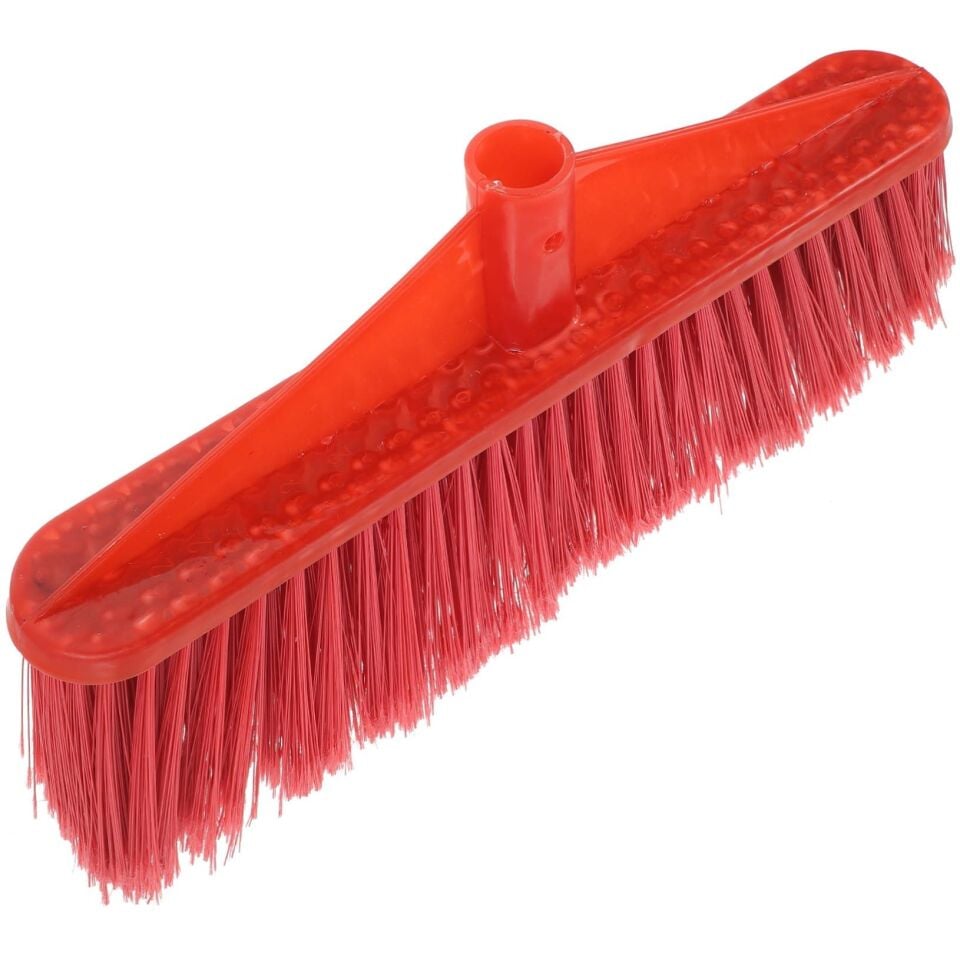 SÜPÜRGE BAŞLIĞI İNŞAAT SERT KILLI KIRMIZI